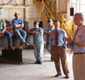 This is an image of Congressman Baird speaking to local manufacturing workers.  Click to view the Economy and Jobs page of the issues section.