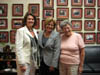 Congresswoman Ileana Ros-Lehtinen met in Washington, DC with Philis Oeters and Barbra Lumpkin from Baptist Health Systemâ€™s Baptist Hospital to discuss the urgent need for an increase in employment visas for nurses and doctors assistants. There is a strong demand and short domestic supply of nurses throughout Florida hospitals and increasing the number of foreign nurses would alleviate a worsening problem in the State. In the picture we see Ms. Oeters, Ros-Lehtinen and Mrs. Lumpkin during their meeting in the Congresswomanâ€™s DC office.