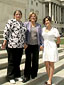 Congresswoman Ileana Ros-Lehtinen with Denise Corbitt-Coppola & Mileidys Aguila of Coral Shores Sr. High