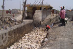 U.S.-funded drainage canal cleanup in Haiti. Source: USAID