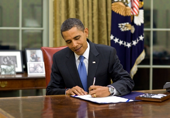 President Obama Signing H.R. 4462