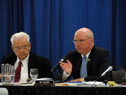 April 7, 2010: Congressman Holden hosted Chairman Collin C. Peterson of Minnesota and members of the House Agriculture Committee in Harrisburg for a hearing to review dairy policy challenges and opportunities. The Committee heard testimony from the Pennsylvania Secretary of Agriculture, a professor of agriculture economics, and a panel of witnesses representing dairy farmers and processors in Pennsylvania.