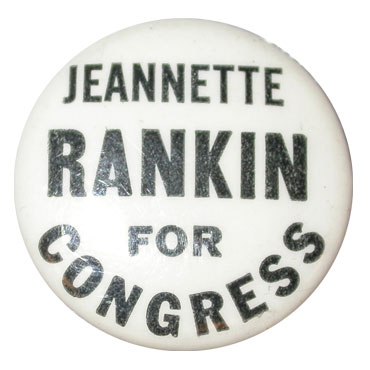 Jeannette Rankin Button, 1940