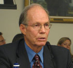 Dr. Whicker testifies before the Subcommittee.