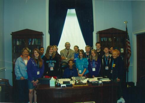 Our Reedemer Lutheran School Visit with Congressman Clay