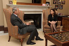 Senator Ayotte with Ambassador Oren