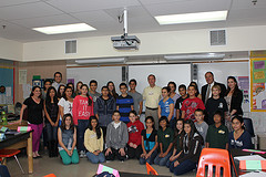 Rep. Schiff Meets with Toll Middle School Students