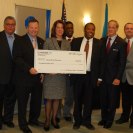 Photo: Today I joined representatives from JPMorgan Chase, Goodwill Industries of Delaware, The Homeless Planning Council of Delaware and State Rep. Earl Jaques to announce two grants that will help veterans and service member's families in Delaware.