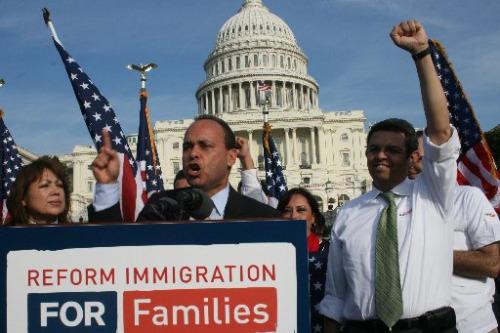 Rep. Luis Gutierrez (IL 4), chair of Immigration Task Force