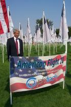Congressman Schrader speaks at the 2011 Patriot's Day Memorial "Field of Flags" event to honor victims of 9/11 and the brave men and women who have made the ultimate sacrifice for our nation. 