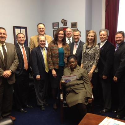 Photo: It was great to meet with the Wisconsin Credit Union League last week!