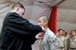 Lynn Attends Purple Heart Ceremony in Afghanistan