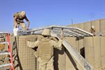 U.S. Seabees Fortify Outpost