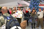 Operation Welcome Home, Families, Santa Welcome Troops Home for Holidays