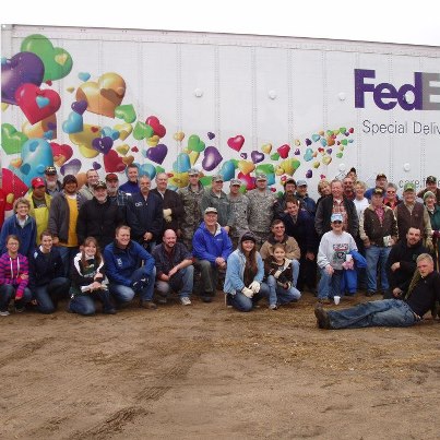 Photo: 2012 Trees for Troops "Loading Event" Volunteers and Supporters!