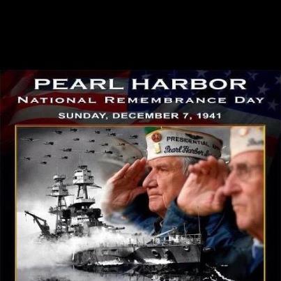 Photo: May the heroes of Pearl Harbor always be remembered!