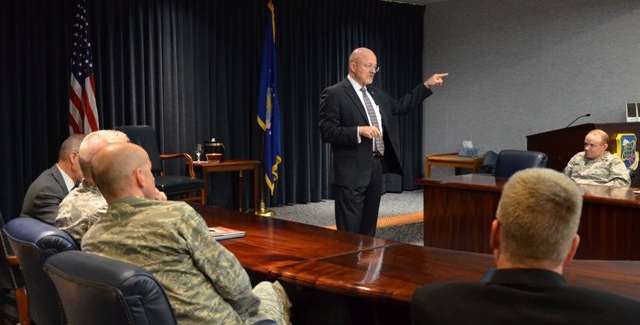 DNI Clapper visits the Air Force Technical Applications Center