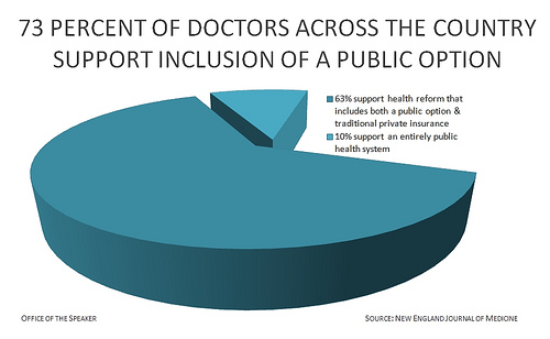 73 Percent of Doctors Support Public Option