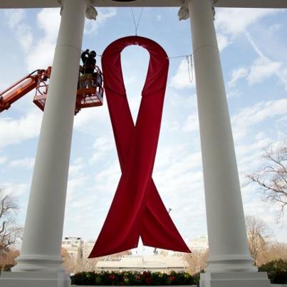 Photo: "We are going to win this fight. But the fight is not over." —President Obama on World AIDS Day