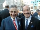 Rep. Engel joined with Assembly Speaker Sheldon Silver at the 10 year anniversary of 9-11, in Lower Manhattan, September 2011