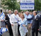 Rep Engel accompanied Senator Kirsten Gillibrand to the Israel Day Parade in New York City in June 2011