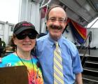 Rep. Engel with Phyllis Frank at Gay Pride Rockland in 2011.