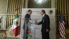 Rep. Engel receives the prestigious Order of the Aztec Eagle Award from the Mexican government, 2011