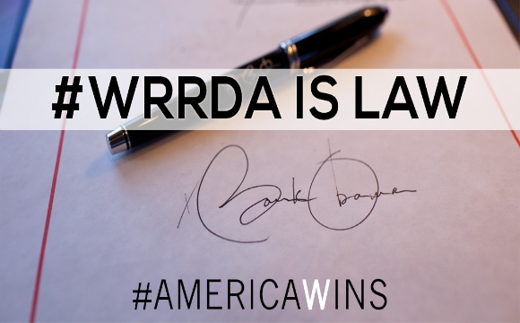 WRDA becomes law