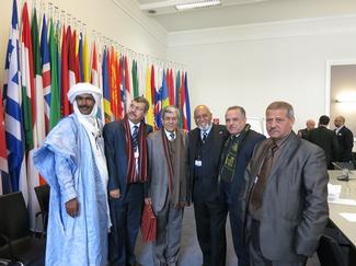 Representative Hastings with representatives of Mediterranean Partner countries.