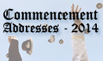 Commencement Addresses - 2014