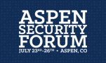 Aspen Security forum banner.