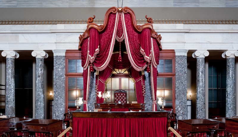 The Old Senate Chamber is considered one of the oldest parts of the U.S. Capitol Building.
