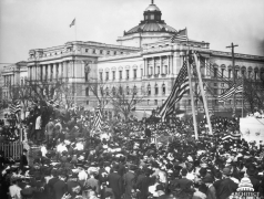 Teddy Roosevelt Lays Cornerstone of Cannon House Office Building 1906
