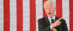 Bill Clinton speaks at the Community Family Life Recreation Center at Lyon Park on September 6, 2016 in Durham, North Carolina (Getty Images)