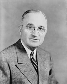 Harry S. Truman, 33rd President of the United States (1945-1953)