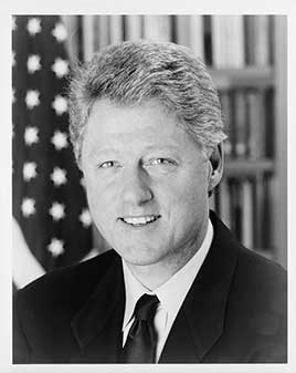 William Jefferson Clinton, 42nd President of the United States (1993-2001)