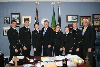 Rep. Pete King Meets with Naval Academy Students from Long Island | by Rep Pete King