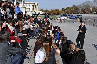 Rep. Pete King Speaks With MacArthur HS Students at U.S. Capitol | by Rep Pete King