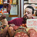 A selection of salami at Sorriso Italian Salumeria in Queens.