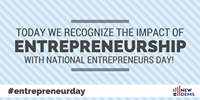 'Happy #EntrepreneurDay! We should increase opportunities for the innovative startups that are driving America’s future and economy.'