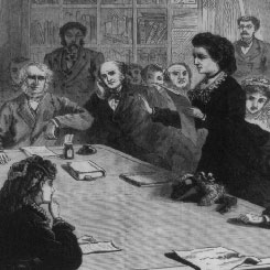 The First Woman to Address a Congressional Committee