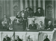 Winston Churchill addressed a Joint Meeting of Congress