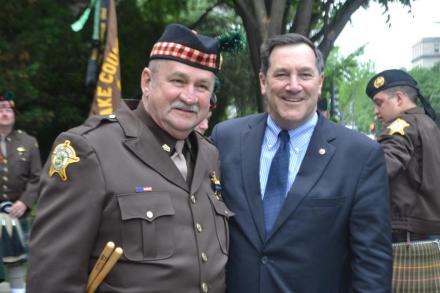 Senator Donnelly Joins Lake County Sheriff's Department During National Police Week