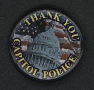 Thank you Capitol Police Pin