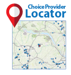 Choice Provider Locator tool