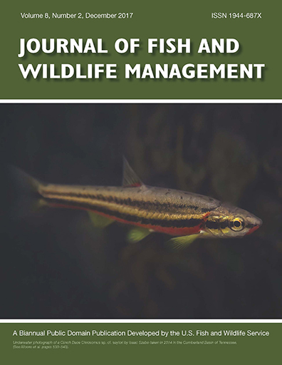 Journal of Fish and Wildlife Management Scientific Journal Focusing on the Practical Application and Integration of Science to Conservation and Management of Native North American Fish, Wildlife, Plants and their Habitats.