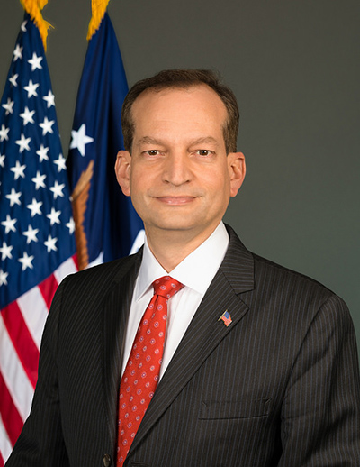 Secretary of Labor Alexander Acosta