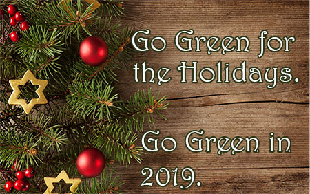 Green Holidays 2019