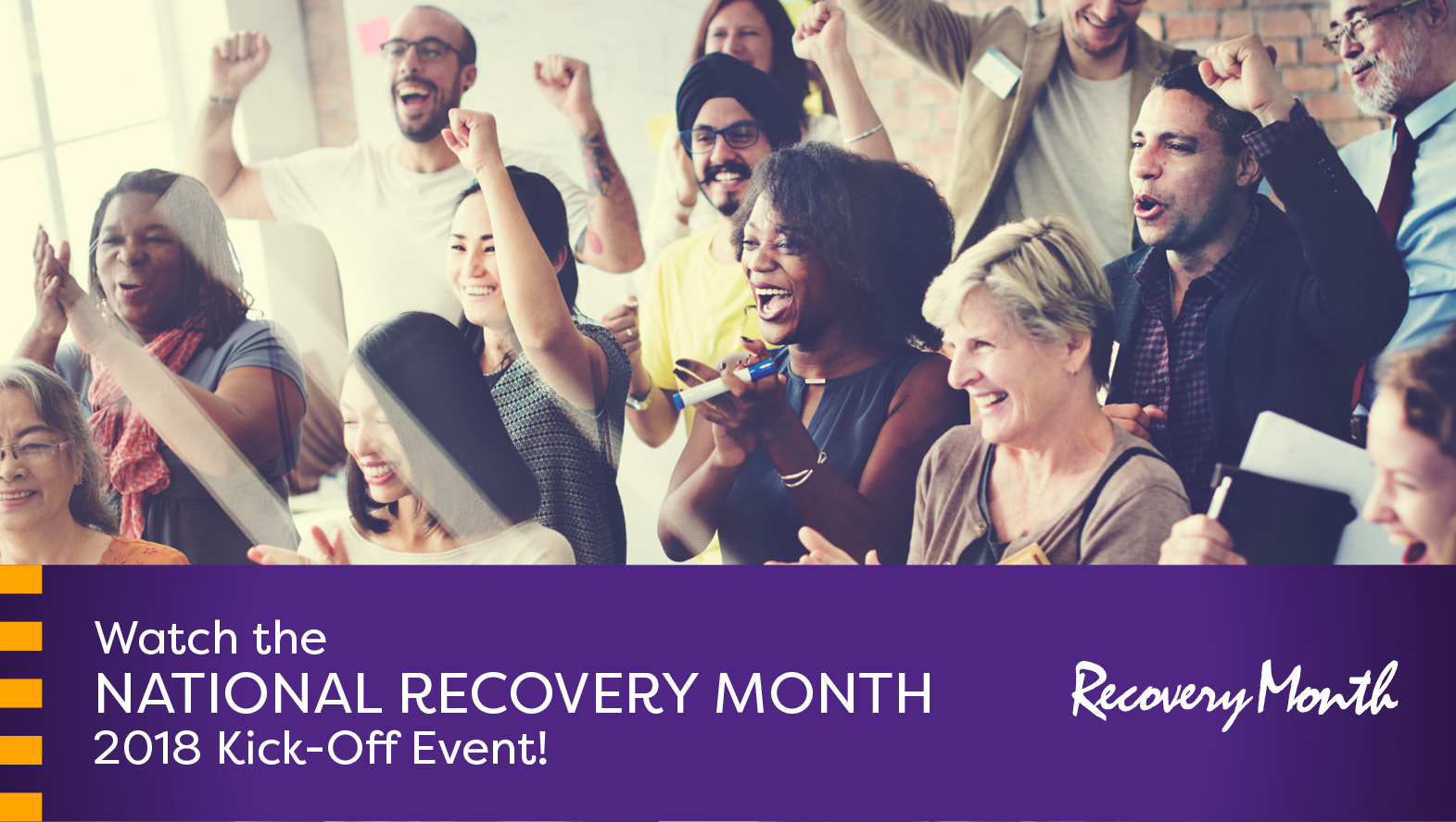 National Recovery Month 2018 Live Kick-Off