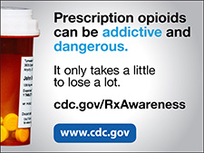 CDC RX Opioids Awareness Campaign badge